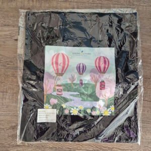 Linnen tas zwart ballonvaart
